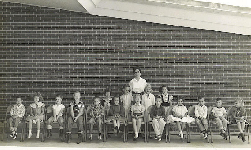 Sam Houston Elem. First Grade - 1956-1957